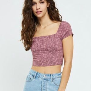 Pacsun Pink Crop Top